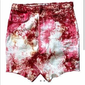 COTTON CITIZEN HIGH-WAISTED DENIM SKIRT